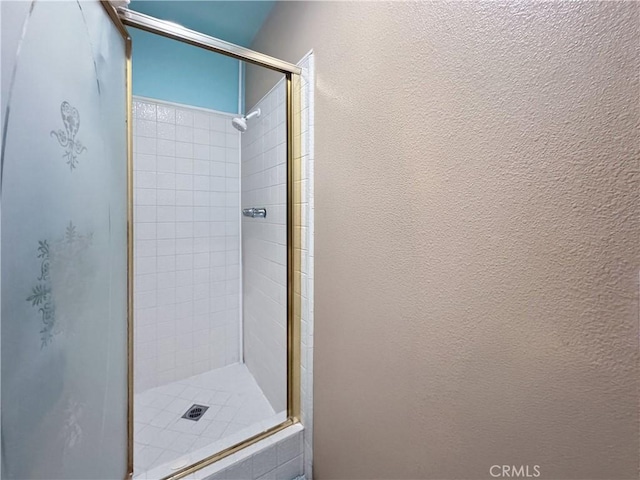 19891 Athenon Ave, Perris, CA 92570 - full bath with a stall shower and a textured wall