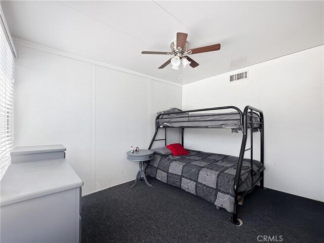 19891 Athenon Ave, Perris, CA 92570 - carpeted bedroom featuring ceiling fan