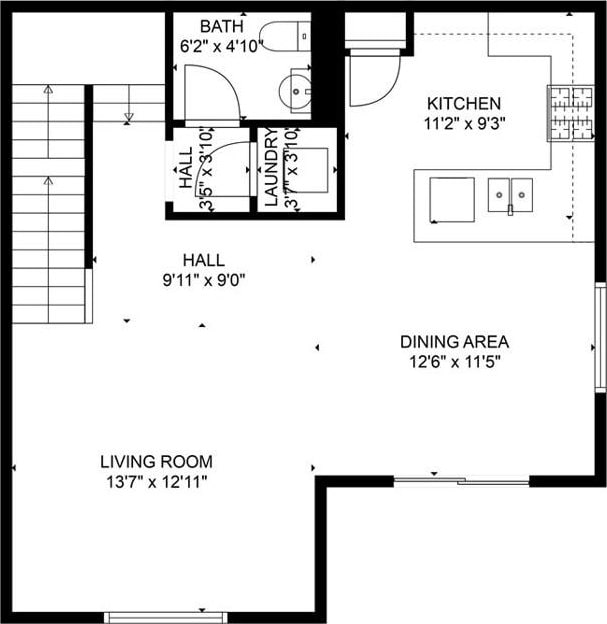 1166 Newberry Ln Unit 1, Claremont, CA 91711 - view of property floor plan