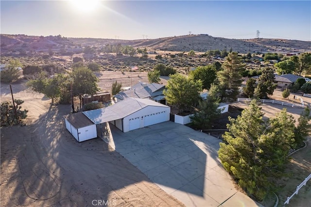 5772 Arrowhead Lake Rd, Hesperia, CA 92345 - drone / aerial view of mountains