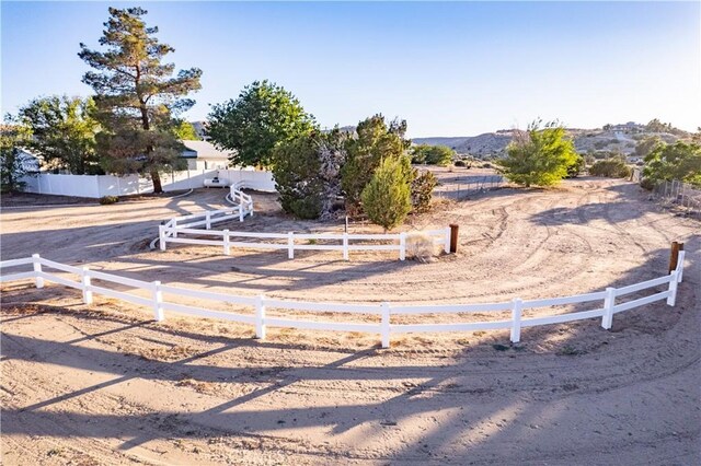 5772 Arrowhead Lake Rd, Hesperia, CA 92345 - view of front of property featuring a rural view