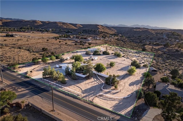 5772 Arrowhead Lake Rd, Hesperia, CA 92345 - view of rural area with a mountainous background