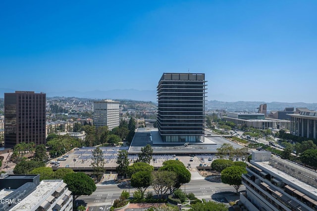 800 W 1st St Unit 1701, Los Angeles, CA 90012 - city view featuring a mountain backdrop