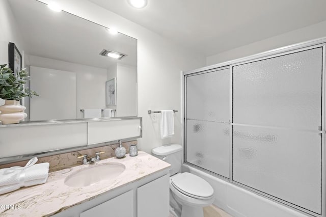 800 W 1st St Unit 1701, Los Angeles, CA 90012 - full bathroom featuring vanity and enclosed tub / shower combo