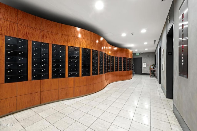 800 W 1st St Unit 1701, Los Angeles, CA 90012 - view of home's community with mail area and recessed lighting