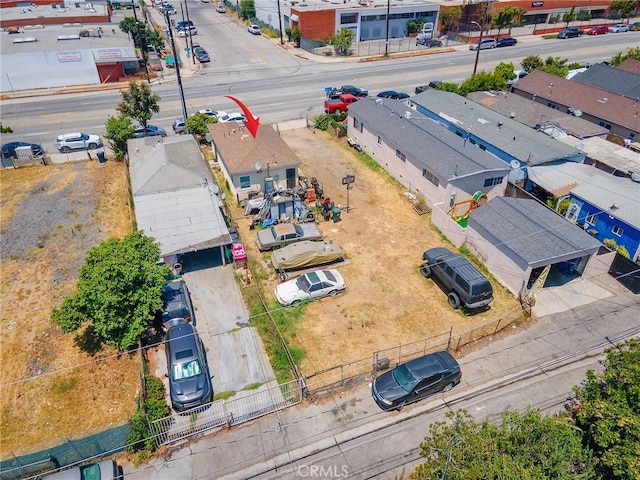 13114 S Main St, Los Angeles, CA 90061 - aerial perspective of suburban area
