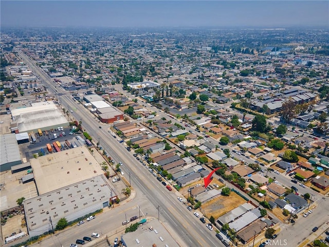 13114 S Main St, Los Angeles, CA 90061 - aerial view of property and surrounding area