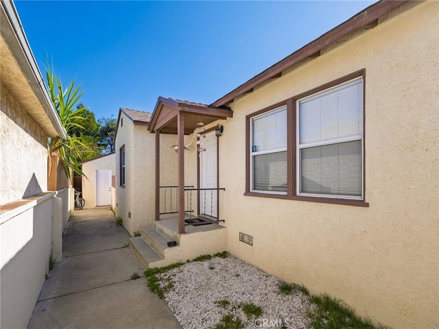 1735 257th St, Lomita, CA 90717 - view of exterior entry with stucco siding