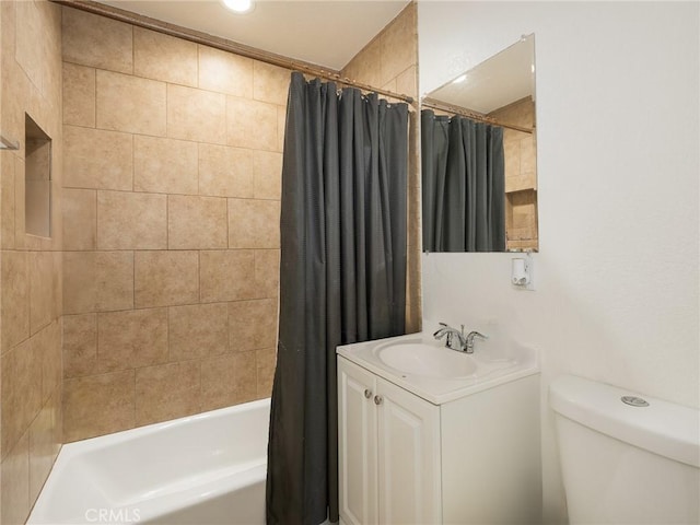 1735 257th St, Lomita, CA 90717 - bathroom featuring vanity and shower / bath combination with curtain