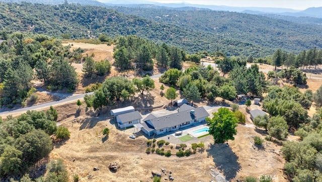 45337 Valley Oak Dr, Ahwahnee, CA 93601 - view from above of property featuring mountains