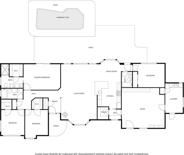 45337 Valley Oak Dr, Ahwahnee, CA 93601 - view of property floor plan