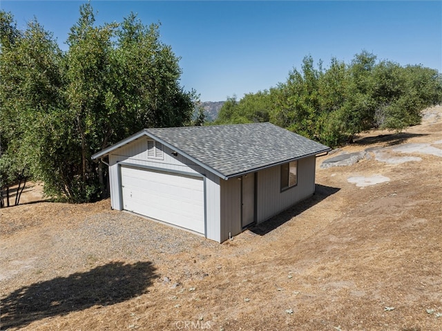 45337 Valley Oak Dr, Ahwahnee, CA 93601 - view of detached garage