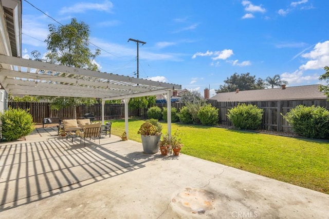 3314 Benton Ave, La Verne, CA 91750 - fenced backyard featuring a pergola and a patio