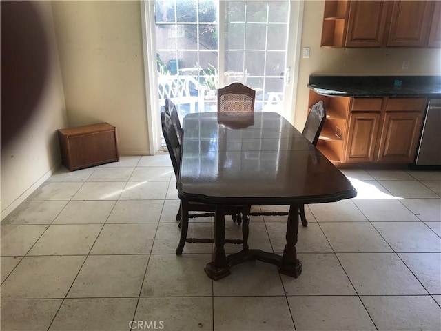 2710 Castle Rock Rd, Diamond Bar, CA 91765 - dining area with light tile patterned floors