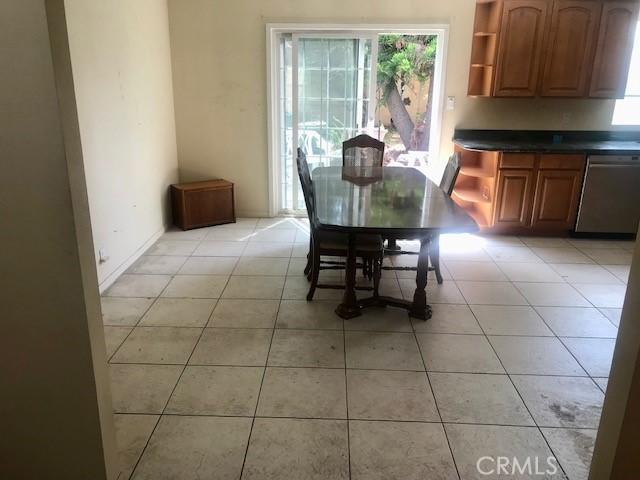 2710 Castle Rock Rd, Diamond Bar, CA 91765 - dining room with light tile patterned floors