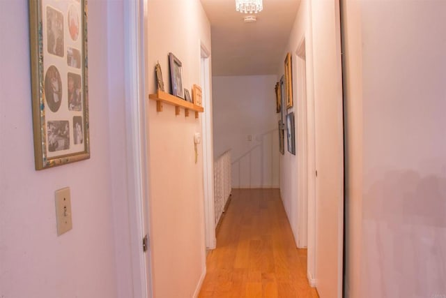 1682 Saddlehorn Dr, San Marcos, CA 92069 - hall featuring light wood-type flooring