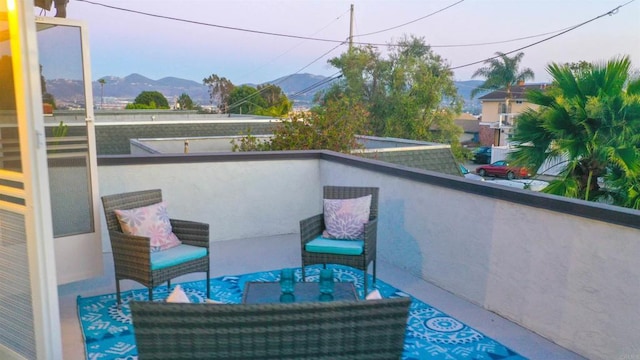 1682 Saddlehorn Dr, San Marcos, CA 92069 - balcony featuring a mountain view