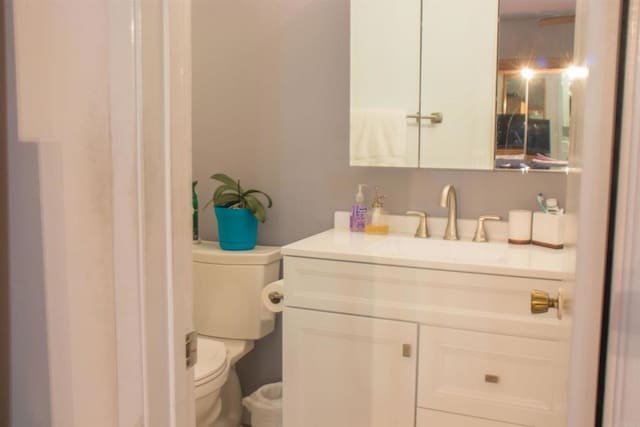 1682 Saddlehorn Dr, San Marcos, CA 92069 - half bathroom with toilet and vanity