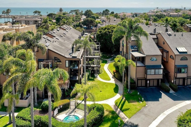 4015 Canario St Unit E, Carlsbad, CA 92008 - aerial perspective of suburban area with a nearby body of water