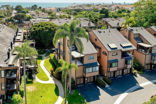4015 Canario St Unit E, Carlsbad, CA 92008 - aerial view of residential area with a large body of water