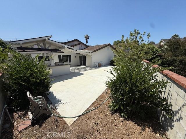 16413 Abascal Dr, Hacienda Heights, CA 91745 - back of property featuring a patio area