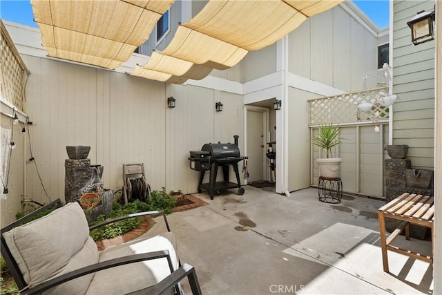 27074 Hidaway Ave Unit 3, Canyon Country, CA 91351 - view of patio / terrace with grilling area