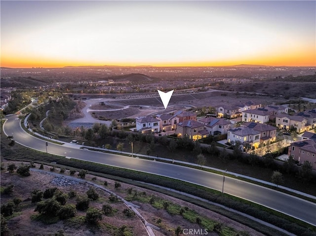 103 Winnett, Irvine, CA 92602 - aerial view at dusk of a residential view