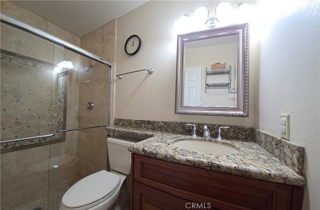 10840 New Salem Pt, San Diego, CA 92126 - bathroom featuring vanity and a shower stall