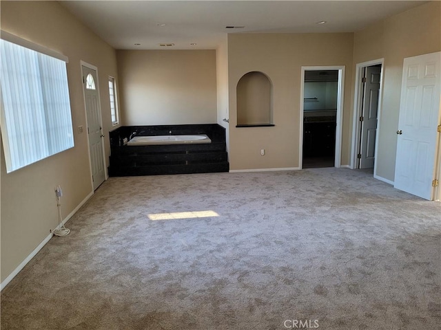 10840 New Salem Pt, San Diego, CA 92126 - unfurnished living room featuring carpet