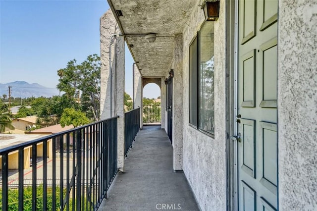 13725 Los Angeles St Unit H, Baldwin Park, CA 91706 - balcony featuring a mountain view