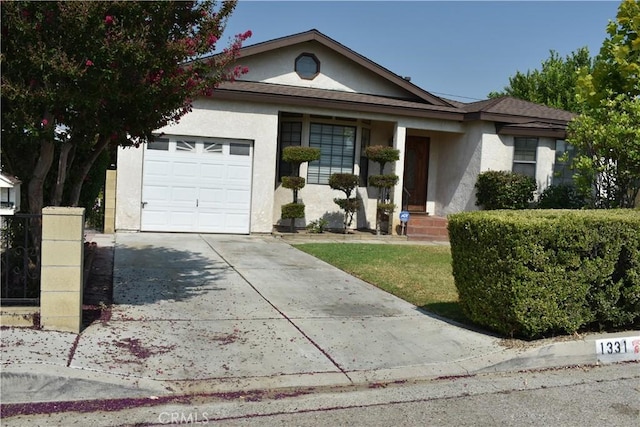 1331 Bothwell Ave, Colton, CA 92324 - single story home featuring stucco siding, an attached garage, and concrete driveway