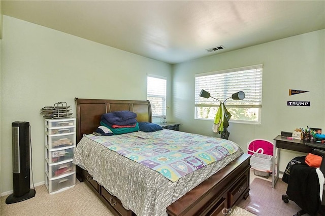 12672 Bellflower Ln, Moreno Valley, CA 92555 - bedroom with light colored carpet and baseboards