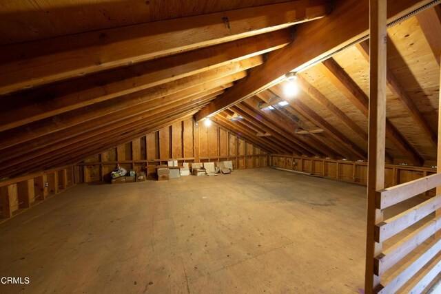 5512 Ranchito Ave, Sherman Oaks, CA 91401 - view of unfinished attic