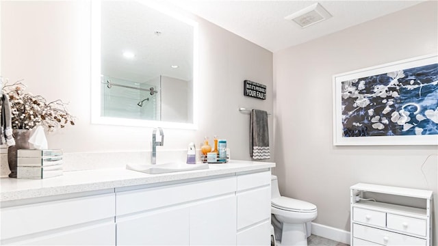 3131 Michelson Dr Unit 901, Irvine, CA 92612 - bathroom with vanity and a shower