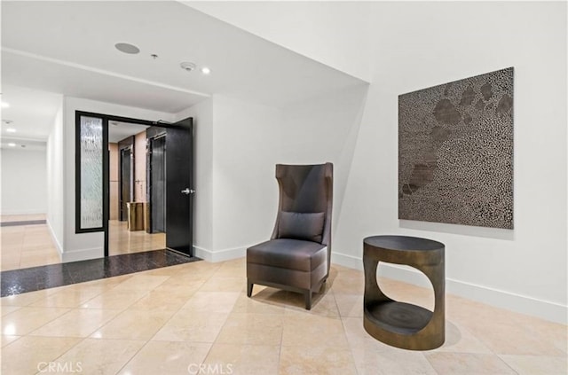 3131 Michelson Dr Unit 901, Irvine, CA 92612 - living area featuring tile patterned floors and recessed lighting