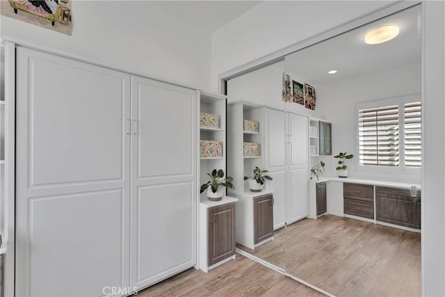 10844 Aster Ln, Apple Valley, CA 92308 - bar area featuring light wood finished floors and recessed lighting