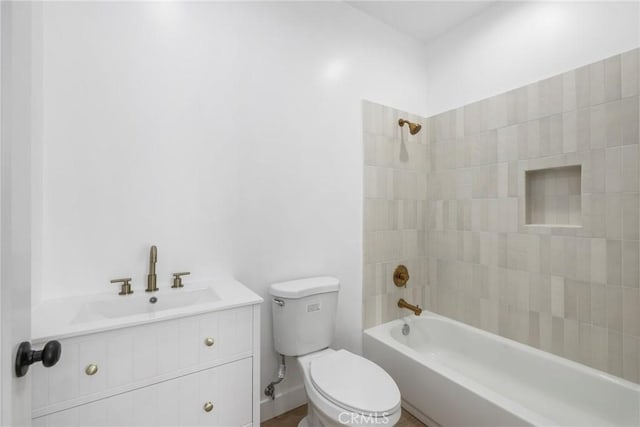 1221 E 1st St, Long Beach, CA 90802 - full bathroom featuring shower / bathtub combination and vanity