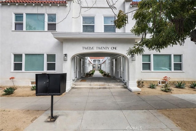 1221 E 1st St, Long Beach, CA 90802 - entrance to property with stucco siding