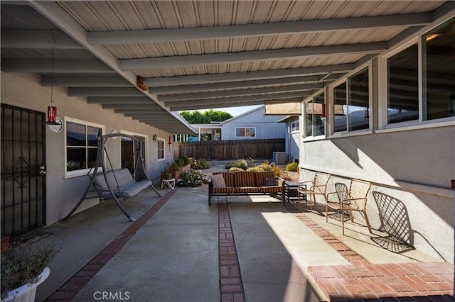 2900 Manhattan Ave, La Crescenta, CA 91214 - view of patio featuring outdoor lounge area
