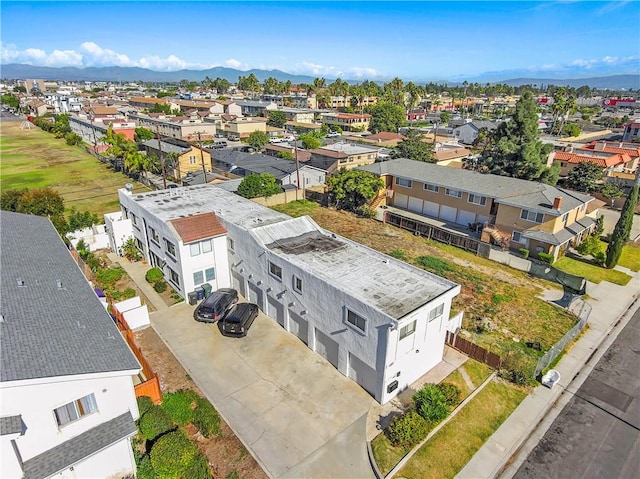 7851 Glencoe Dr, Huntington Beach, CA 92647 - aerial view of residential area with a mountain backdrop