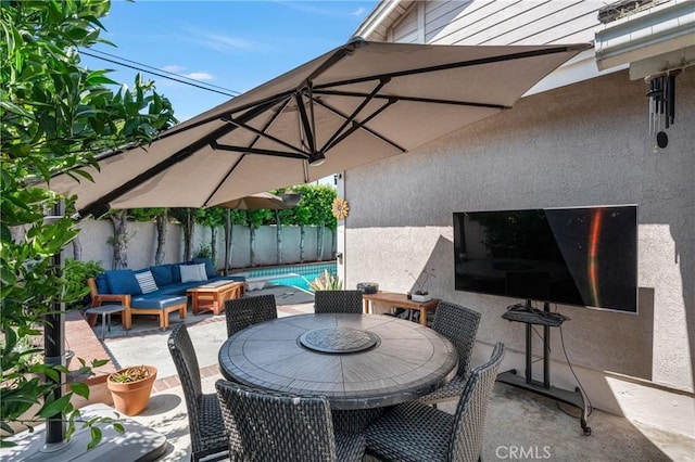 3652 San Joaquin Ave, Los Alamitos, CA 90720 - view of patio with outdoor dining space and outdoor lounge area