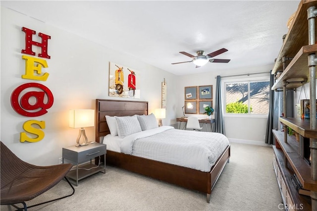 26356 Sorrell Pl, Laguna Hills, CA 92653 - carpeted bedroom featuring baseboards and ceiling fan