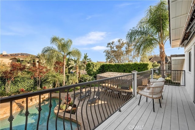 26356 Sorrell Pl, Laguna Hills, CA 92653 - view of wooden terrace