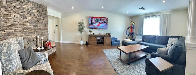 1349 Beech Hill Ave, Hacienda Heights, CA 91745 - living room with wood finished floors and recessed lighting