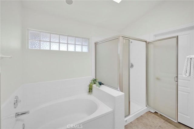 11246 Pleasant Hills Dr, Apple Valley, CA 92308 - bathroom featuring a garden tub and a stall shower