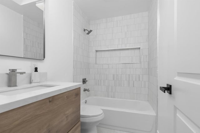 4143 Cole Way, San Diego, CA 92117 - bathroom featuring vanity and tub / shower combination