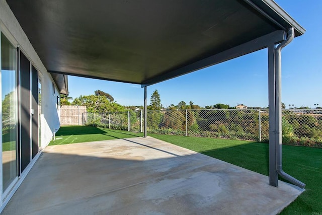 4143 Cole Way, San Diego, CA 92117 - fenced backyard with a patio