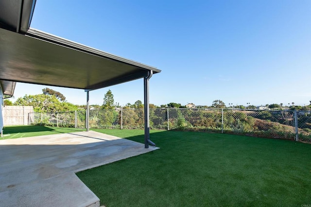 4143 Cole Way, San Diego, CA 92117 - fenced backyard with a patio