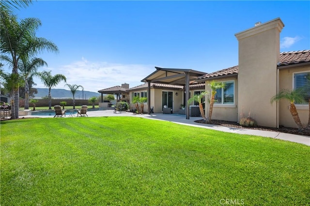 41798 Aviv Ct, Murrieta, CA 92562 - view of green lawn featuring a patio and a gazebo