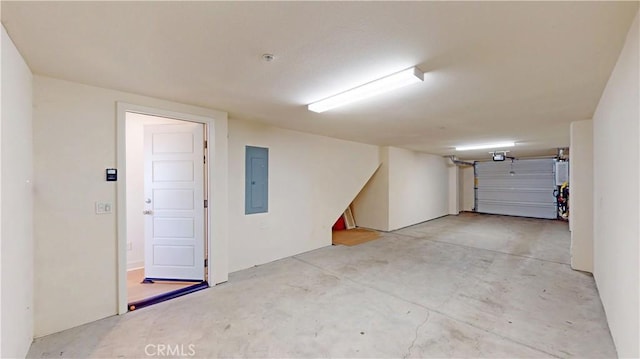 2603 Winston Ct, Arcadia, CA 91007 - garage featuring electric panel and a garage door opener